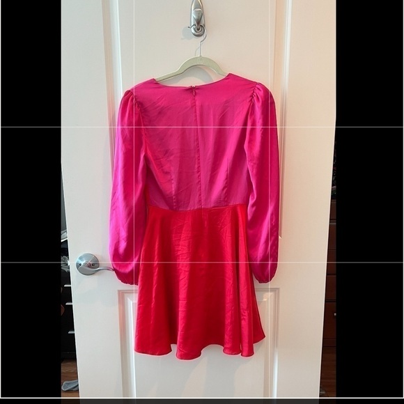 Millly Stella Satin Dress Size 2 - Picture 12 of 16